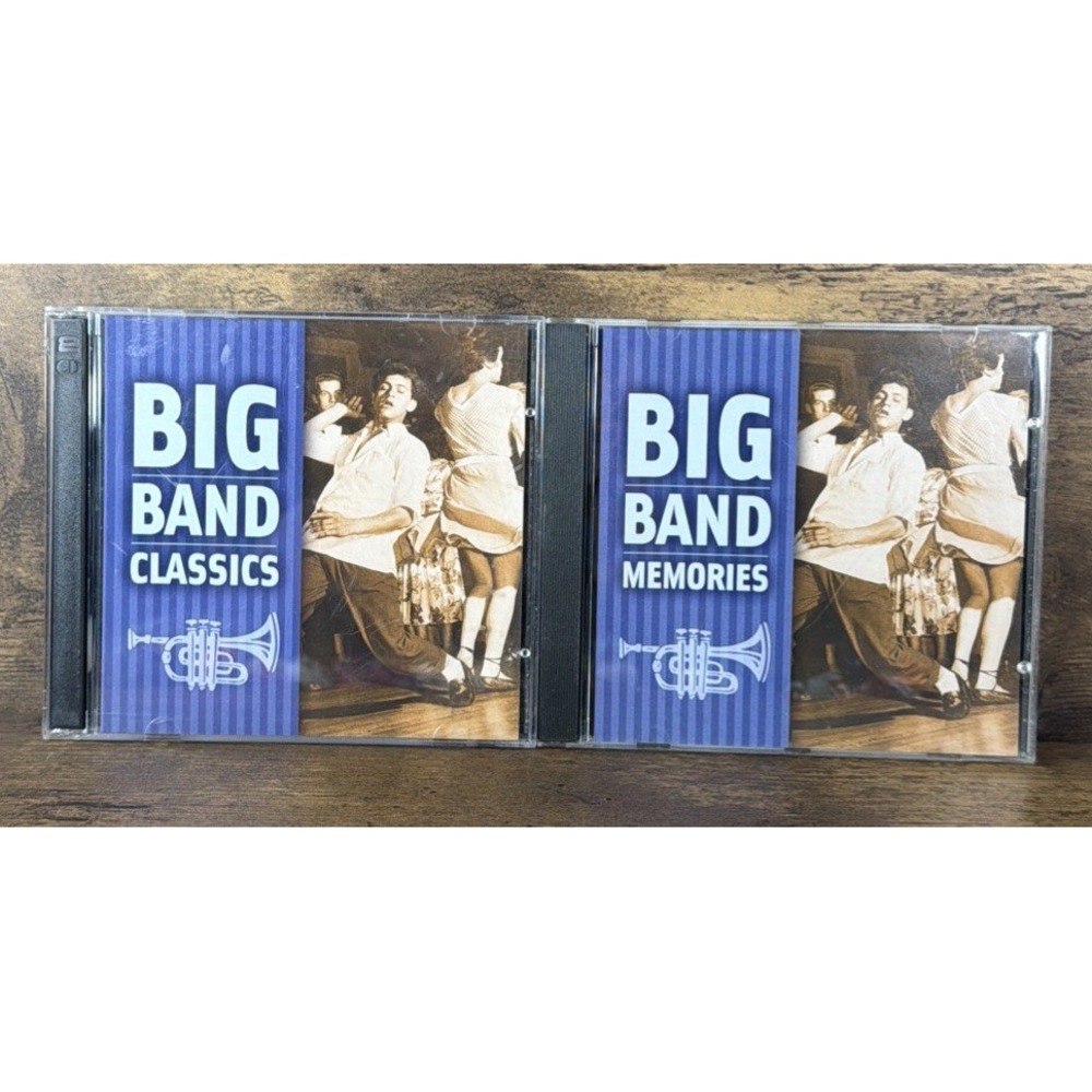 Big Band Classics & Memories CD Lot Various Artists Jazz Swing Music 3 Disc Set
